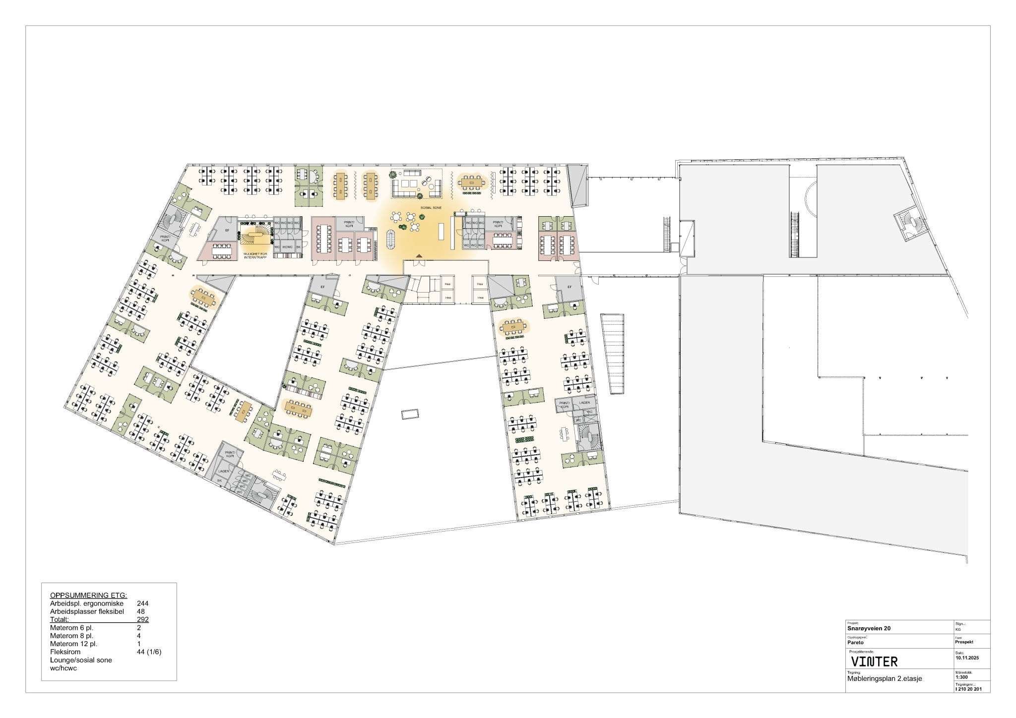 Moebleringsplan 2 etasje